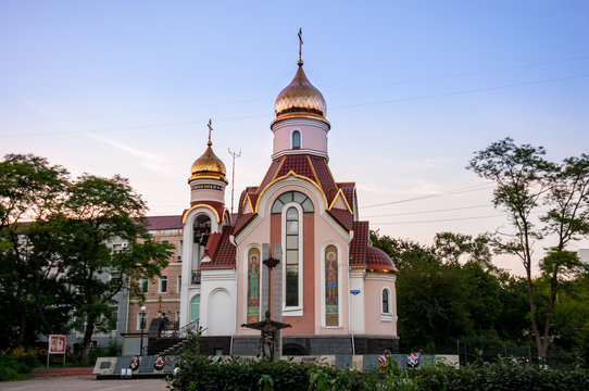 Russia, Vladivostok, July, 2018: Church of Holy Blessed Prince Igor of Chernigov