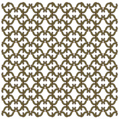 Spurge Hawk, Hyles Euphorbiae, caterpillar, in repeated pattern, in front of white background