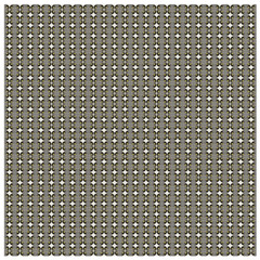 Portrait of Great Grey Owl or Lapland Owl, Strix nebulosa, in repeated pattern, in front of white background