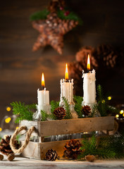 Christmas or New Year festive card