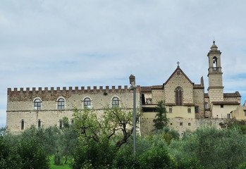 Fototapeta na wymiar Galluzzo Charterhouse, Florence, Italy