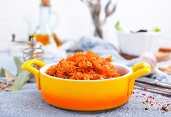 fried cabbage