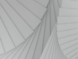 Abstract geometric background of the shape. 3D