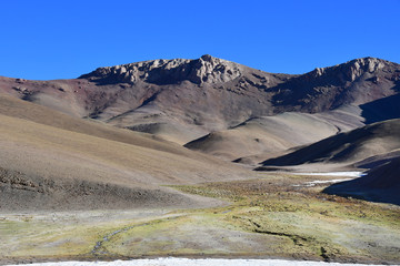 Fototapeta na wymiar Landscapes of the Tibetan plateau in summer