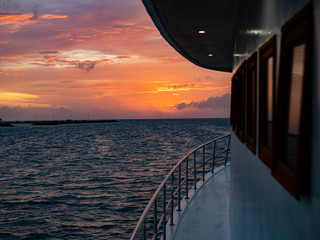 Sonnenuntergang Malediven