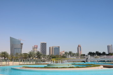 Fototapeta na wymiar Living in Doha, Qatar Middle East