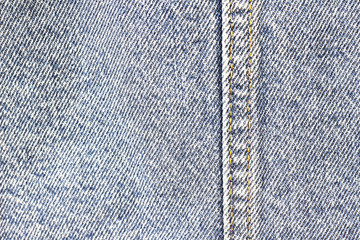 old blue jeans pocket texture background