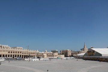 Obraz premium The Souq Waqif in Doha, Qatar