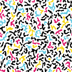 Abstract colorful ornate grained texture