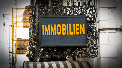 Schild 347 - Immobilien