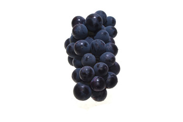grapes isolated on white background