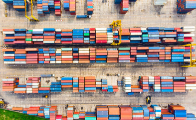 Logistics and transportation of Container Cargo ship and Cargo import/export and business...