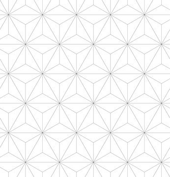 3D triangular, or tetrahedron, pyramids. Seamless vector pattern background.