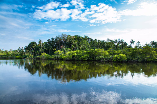 Beautiful landscape near Mirissa, Sri Lanka.