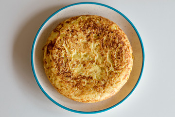 Spanish potato omelet