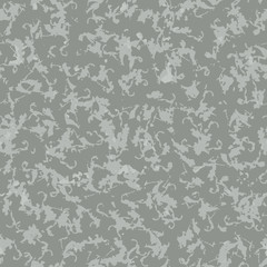 UFO military camouflage seamless pattern in different shades of gray color