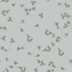 Fototapeta na wymiar UFO military camouflage seamless pattern in different shades of gray color