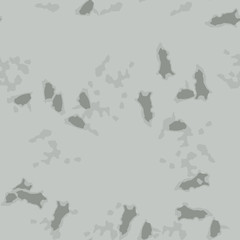 UFO military camouflage seamless pattern in different shades of gray color