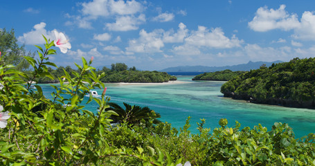 Kabira Bay in ishigaki island