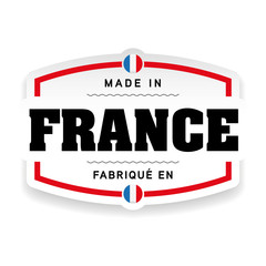 Fototapeta premium Made in France label