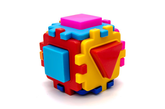 cube on a white background