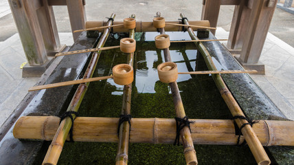 Chōzuya in Japanese Shinto shrine 