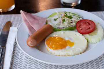 American breakfast