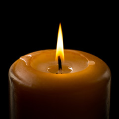 candle close up