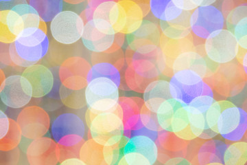Abstract Colorful Bokeh Background