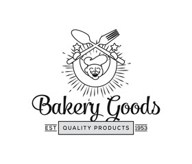 Quality goods quality products black on white