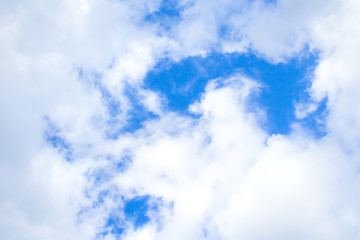 background airy light blue sky white cloud effect movement up web design photo base