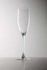 Clear Champaign Glass Ready For Use