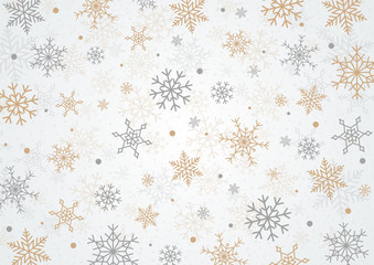 Snowflake Christmas background