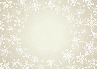 Snowflake Christmas background