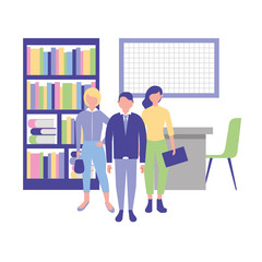 outdoor business people