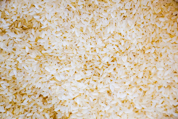 Brown rice background. steamed rice. close up rice