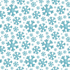 Isolated watercolor snowflake. on white background. Symbol of winter. Beautiful decoration. pattern
