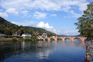 Fototapeta na wymiar Alte Brücke Heidelberg