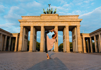 Berlin, Germany - 06.09.2018. Famous Brandenburger Gate © katerinakorovina