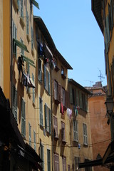 old street in venice italy