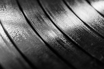 Vinyl LP Record grooves for musical background II