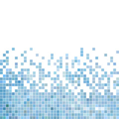 abstract vector square pixel mosaic background