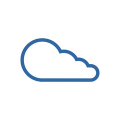 Cloud icon. Cloud vector icon
