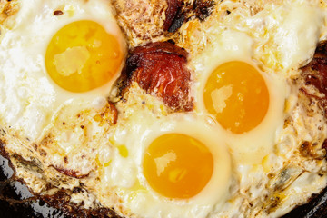 Fried eggs
