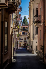 street in taormina