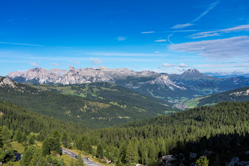 Fototapeta na wymiar Italien - Südtirol - Passo di Valparola