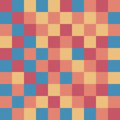 Flat geometric pattern texture. Multicolor abstract background for print and textile