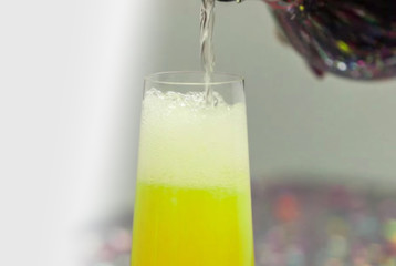 Preparation alcoholic cocktail