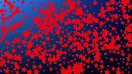 Colors of American Flag. USA Independence Day. . Invitation Background. Banner, Christmas and New Year card, Postcard, Packaging, Textile Print.