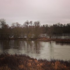 lake in autumn